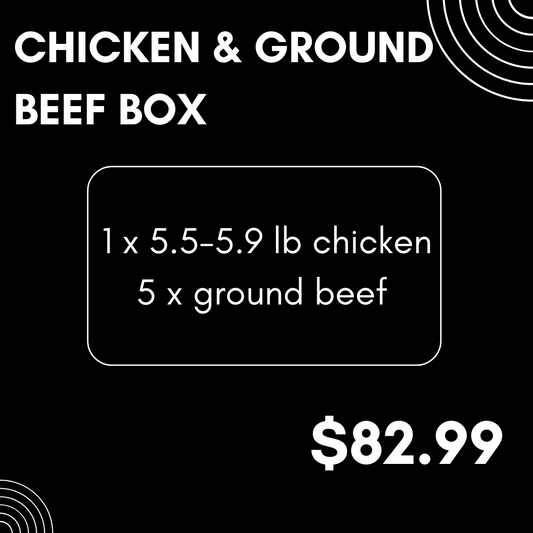 Chicken & Ground Beef Box
